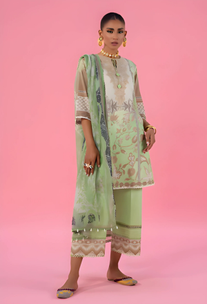Sana Safinaz Lawn Unstitched 3-Piece Suit – Collection 2025 Pakistan